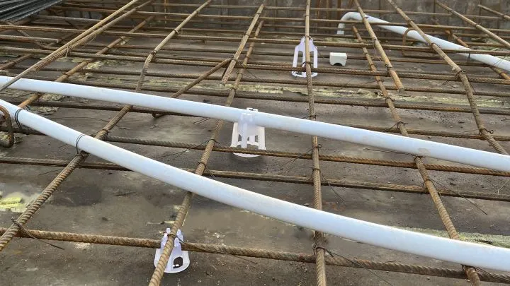 pvc cover block for slab, electrical pipe, cranks
